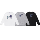 Bathing ape Crew neck sweatshirt