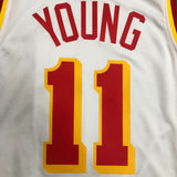 NBA Jerseys Eagles, White 11, Trey Young