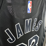 NBA Jerseys Lakers, Black, Glory 23, James