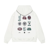 Amiri hoodie medal set printing