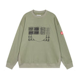 C.e sweatshirt gray green batik retroembroider men and women