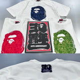 Bathing Ape T-Shirt Spring 30th Anniversary Ape Man Short Sleeve T-Shirt