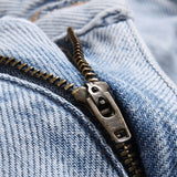 Mens Fashion Jeans Blue Ribbon 8862#