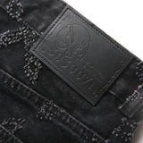 Mens Fashion Jeans Chain embroidery S8261#
