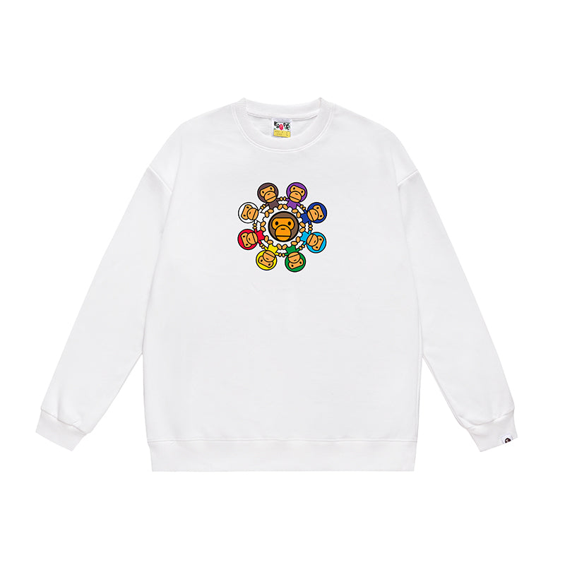 Bathing ape Crew neck sweatshirt