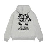 Amiri hoodie note fan print