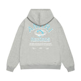 Amiri hoodie earth letter printing