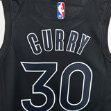 NBA Jerseys Warriors, Black, Honor 30, Curry
