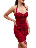 Women Dresses Elegant Fashion Cool Sexy Dress (Hwfs0410)