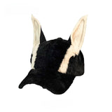 New doberman dog ear baseball cap plush thickened duckbill hat versatile style