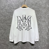 Amiri long sleeve shirts mottled spider printing