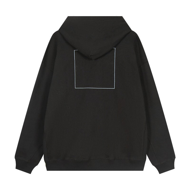 C.e hoodie autumn winter c.e pixel character pattern printing pullover hooded sweatshirt