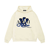 Amiri hoodie new font cobra printing