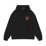 Amiri hoodie bull printing