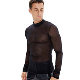 Men's Body Shaping Waistband Belly Shaping Mesh Fabric Body Shaping Top