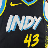 NBA Jerseys 24 season, Pacers, City 43, Hillcam