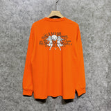 Amiri long sleeve shirts letter angel ball printing