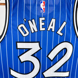 NBA Jerseys Season 19, Magic, Retro, Striped Blue No. 32, O'Neal