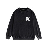 Amiri washed sweatshirt Hollywood spider print washed old