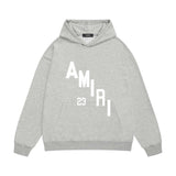 Amiri hoodie ladder text printing