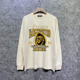 Amiri long sleeve shirts lion printing