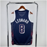 NBA Jerseys 24 Olympics, Team USA, Navy 8, Leonard