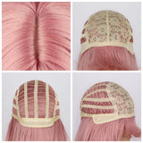 Women's Wigs Straight Bangs Long Straight Heat-Resistant Wig