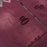 Lost intricacy Hoodie rhinestones