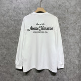 Amiri long sleeve shirts strange letterprinting