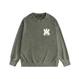 Amiri washed sweatshirt Hollywood spider print washed old