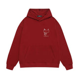 Amiri hoodie letter sign printing