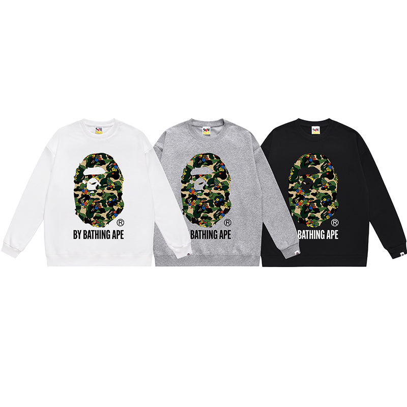 Bathing ape Crew neck sweatshirt