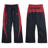 Hellstar Jackets & Sweatpants Flight Jacket Windbreaker Jacket Zip Sports Casual Trousers