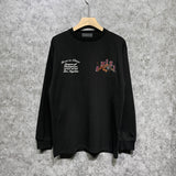 Amiri long sleeve shirts letter tiger printing