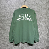 Amiri long sleeve shirts hollywood pure letterprinting
