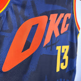 NBA Jerseys 24 season, Thunder, City 13, George