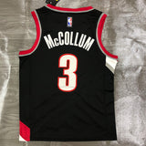 NBA Jerseys Season 21, Blazers, Black No. 3, McCollum