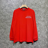 Amiri long sleeve shirts crayon horizontal strip printing