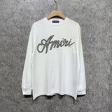 Amiri long sleeve shirts black and white printing