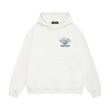 Amiri hoodie earth letter printing