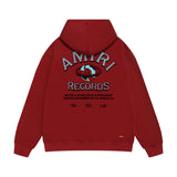 Amiri hoodie earth letter printing