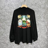 Amiri long sleeve shirts mirror printing