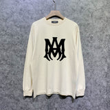 Amiri long sleeve shirts large simple logo printing