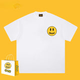 Drew T Shirts T-shirt Smiley Face Short Sleeve