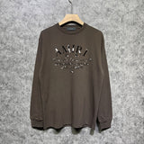 Amiri long sleeve shirts damaged little spider la&caprinting