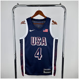 NBA Jerseys 24 Olympics, Team USA, Navy 4, Curry