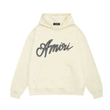 Amiri hoodie black and white print
