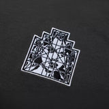 C.e t shirts retroembroider trapezoidal logo pullover short-sleeved men and women
