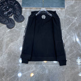 Chh Chrome Hearts Hoodie reel horseshoe arm print zip hooded sweater