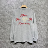Amiri long sleeve shirts mottled pegasus printing